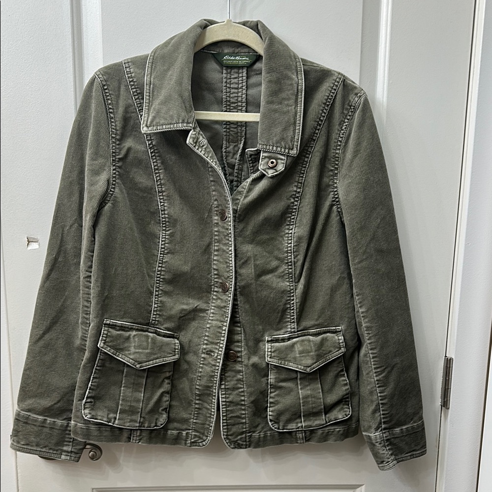 Eddie Bauer Women's Olive Jacket